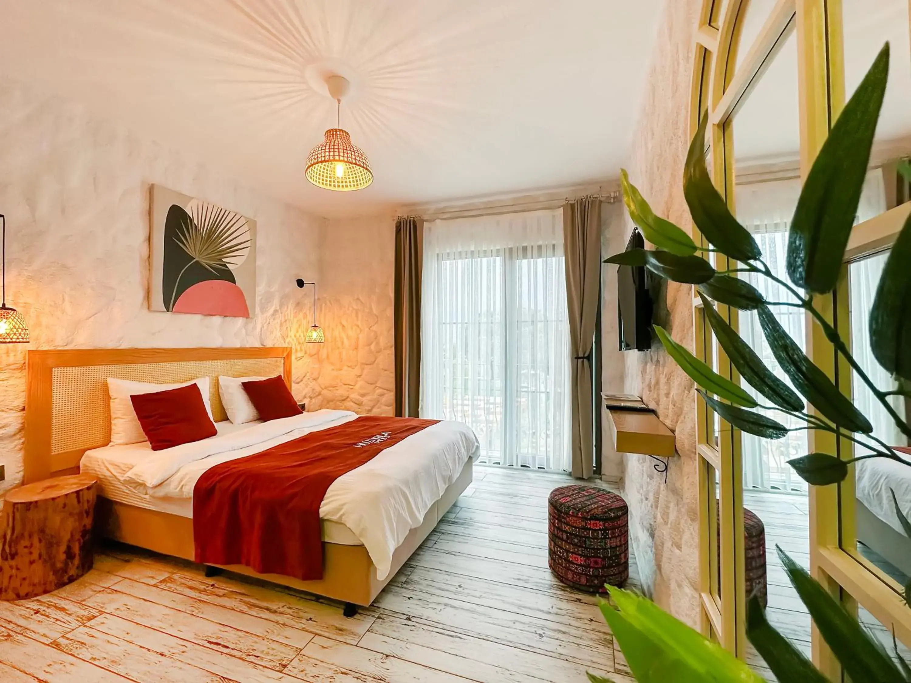 Bed in Huzurla otel